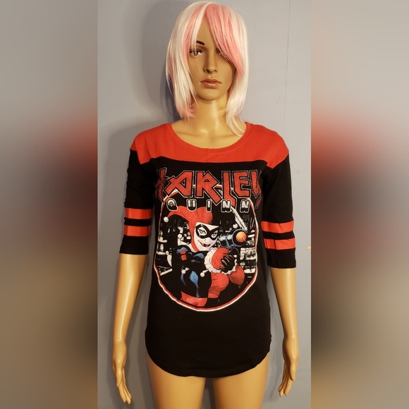NWOT Harley Quinn Top S - Picture 1 of 3